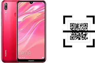 Wie lese ich QR-Codes auf einem Huawei Y7 (2019)?