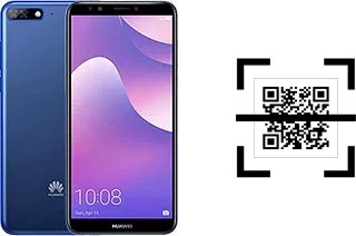 Wie lese ich QR-Codes auf einem Huawei Y7 Pro (2018)?