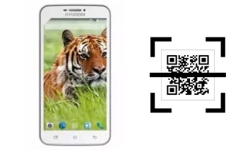 Wie lese ich QR-Codes auf einem Hyundai Tiger V2?