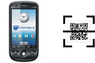 Wie lese ich QR-Codes auf einem Icemobile Crystal?