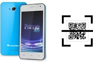 Wie lese ich QR-Codes auf einem Icemobile Prime 4.5?