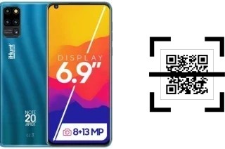 Wie lese ich QR-Codes auf einem iHunt Note 20 Apex 2021?