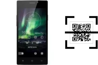 Wie lese ich QR-Codes auf einem Impression ImSmart A501?