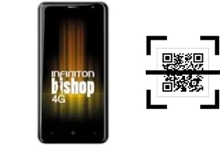 Wie lese ich QR-Codes auf einem Infiniton Bishop 4G?