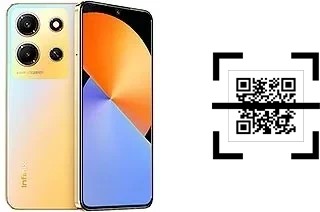 Wie lese ich QR-Codes auf einem Infinix Note 30i?