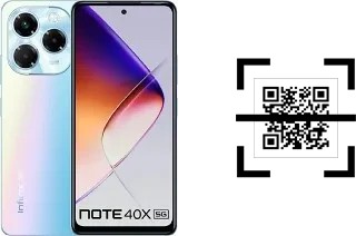 Wie lese ich QR-Codes auf einem Infinix Note 40X 5G?