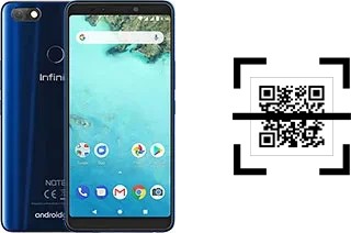 Wie lese ich QR-Codes auf einem Infinix Note 5?