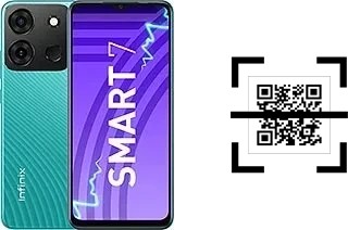 Wie lese ich QR-Codes auf einem Infinix Smart 7 (India)?