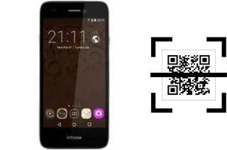 Wie lese ich QR-Codes auf einem InFocus Bingo 50?