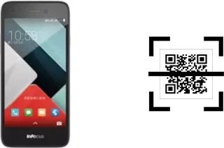 Wie lese ich QR-Codes auf einem InFocus M350?