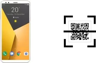 Wie lese ich QR-Codes auf einem InFocus Vision 3?