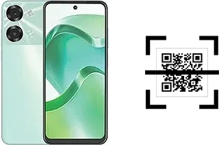 Wie lese ich QR-Codes auf einem itel itel P40+?