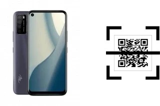 Wie lese ich QR-Codes auf einem itel Vision2?