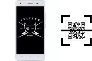 Wie lese ich QR-Codes auf einem Just5 Freedom M303?