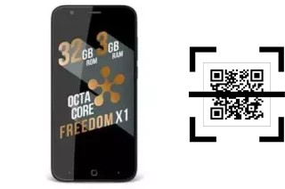 Wie lese ich QR-Codes auf einem Just5 Freedom X1?