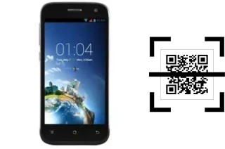 Wie lese ich QR-Codes auf einem Kazam Thunder2 4-5L?