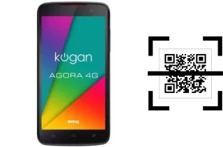 Wie lese ich QR-Codes auf einem Kogan Agora 4G Plus?