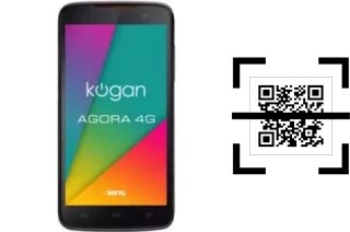 Wie lese ich QR-Codes auf einem Kogan Agora 4G?