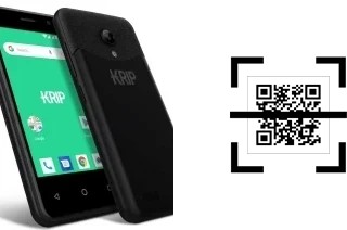 Wie lese ich QR-Codes auf einem Krip K4b?