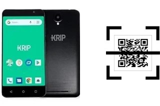 Wie lese ich QR-Codes auf einem Krip K5?