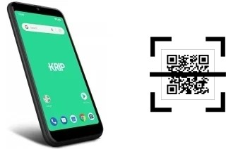 Wie lese ich QR-Codes auf einem Krip K65?