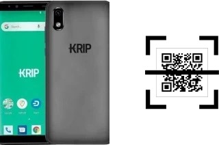 Wie lese ich QR-Codes auf einem Krip K7?