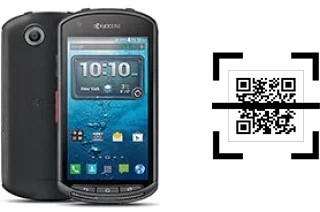 Wie lese ich QR-Codes auf einem Kyocera DuraForce?