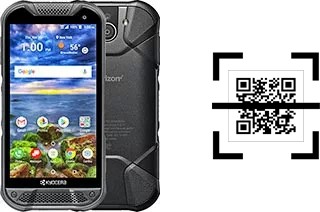 Wie lese ich QR-Codes auf einem Kyocera DuraForce Pro 2?