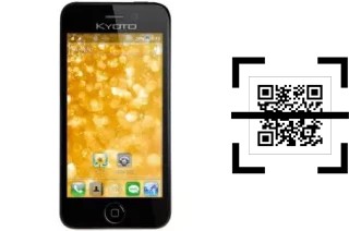 Wie lese ich QR-Codes auf einem Kyoto KY06?