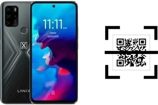 Wie lese ich QR-Codes auf einem Lanix ALPHA 5V?