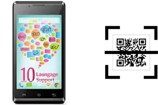 Wie lese ich QR-Codes auf einem Lava Iris 402e?