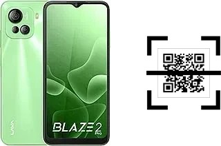 Wie lese ich QR-Codes auf einem Lava Blaze 2 Pro?