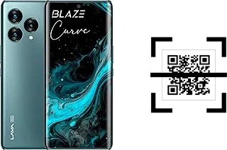 Wie lese ich QR-Codes auf einem Lava Blaze Curve?