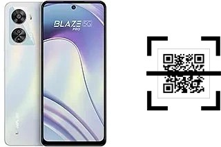 Wie lese ich QR-Codes auf einem Lava Blaze Pro 5G?