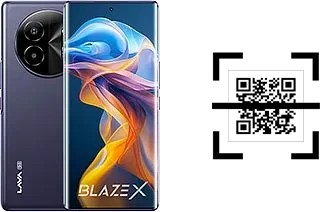 Wie lese ich QR-Codes auf einem Lava Blaze X?