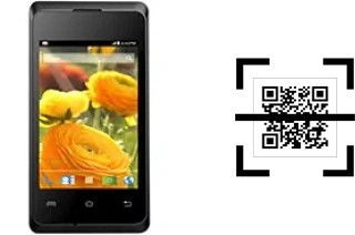 Wie lese ich QR-Codes auf einem Lava Iris 350m?