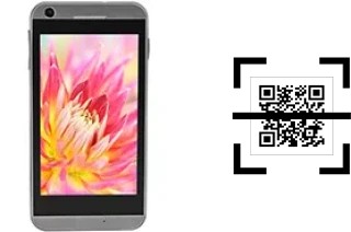 Wie lese ich QR-Codes auf einem Lava Iris 405+?