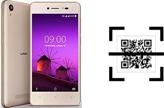 Wie lese ich QR-Codes auf einem Lava Z50?