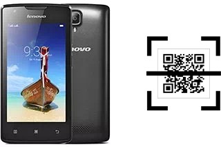 Wie lese ich QR-Codes auf einem Lenovo A1000?