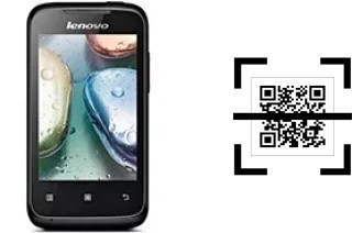 Wie lese ich QR-Codes auf einem Lenovo A269i?