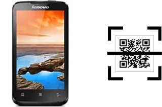 Wie lese ich QR-Codes auf einem Lenovo A316i?