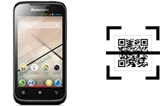 Wie lese ich QR-Codes auf einem Lenovo A369i?