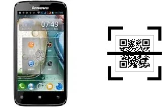 Wie lese ich QR-Codes auf einem Lenovo A390?