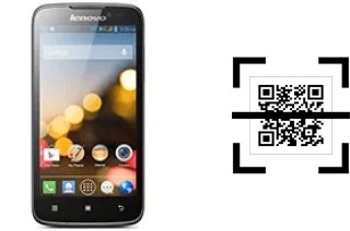 Wie lese ich QR-Codes auf einem Lenovo A516?