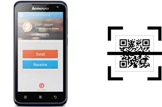 Wie lese ich QR-Codes auf einem Lenovo A526?