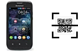 Wie lese ich QR-Codes auf einem Lenovo A60+?