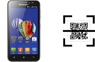 Wie lese ich QR-Codes auf einem Lenovo A606?