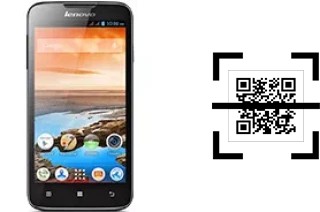 Wie lese ich QR-Codes auf einem Lenovo A680?