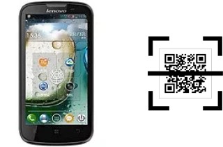 Wie lese ich QR-Codes auf einem Lenovo A800?