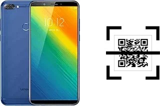 Wie lese ich QR-Codes auf einem Lenovo K5 Note (2018)?